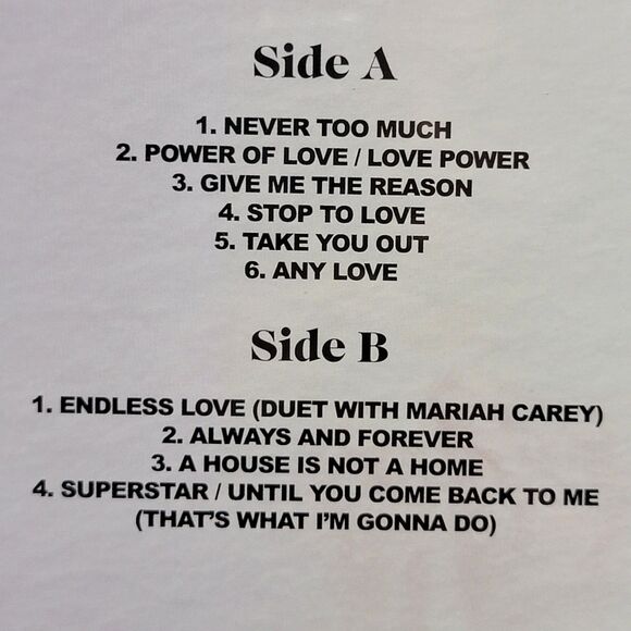 VINYL Luther Vandross: Never Too Much - Greatest Hits 2 Black LP - NEW / SEALED - Picture 5 of 6